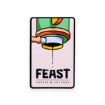 Feast Espresso Sticker